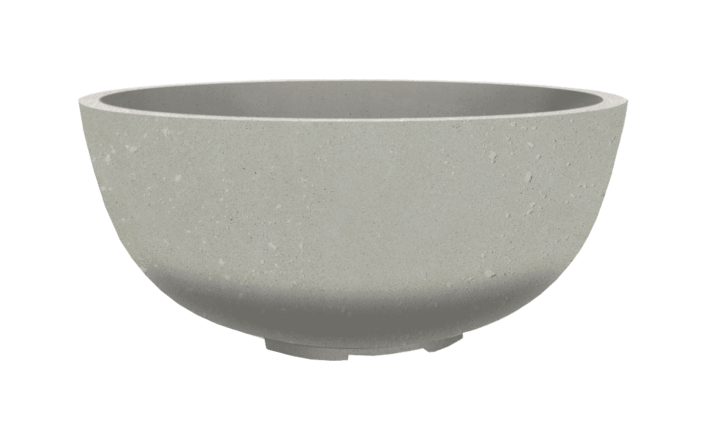 Fire bowl 39" Natural gas fired GFRC